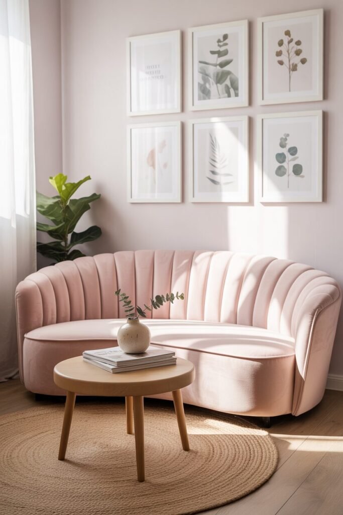 pink living room 12 small pink living room design