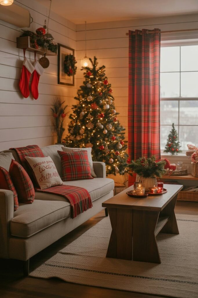 Red Christmas Decor 5 red christmas decor plaid