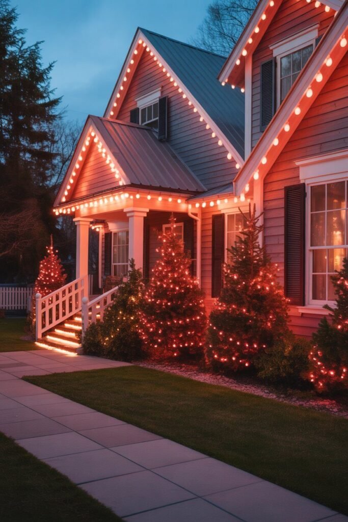 Red Christmas Decor 9 red christmas decor outdoor lights