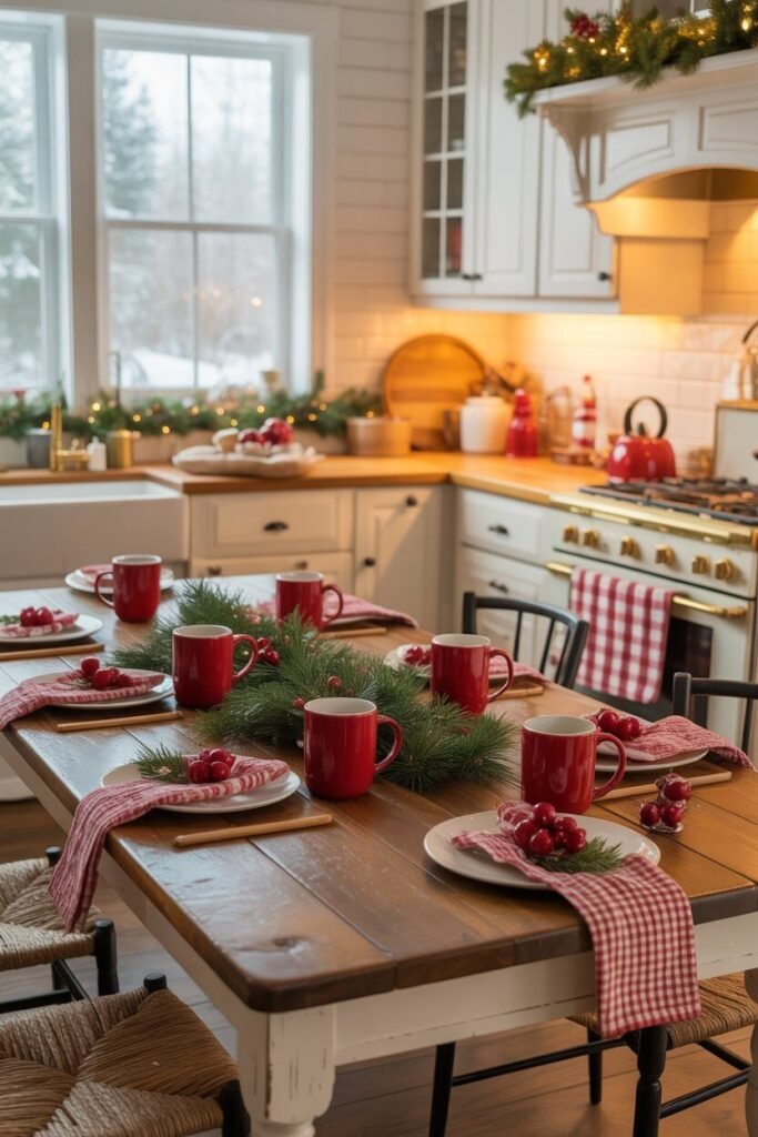 Red Christmas Decor 10 red christmas decor kitchen