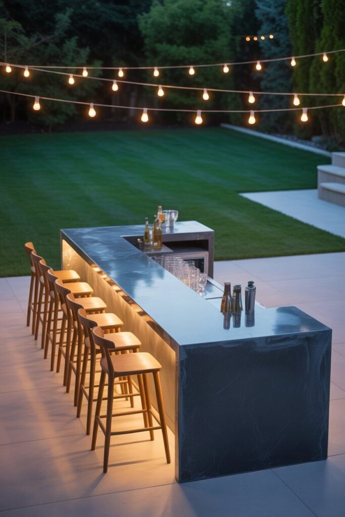 large backyard ideas 8 Large backyard ideas outdoor bar