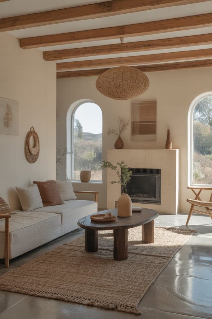 modern rustic living room 14 modern rustic living room statement rug