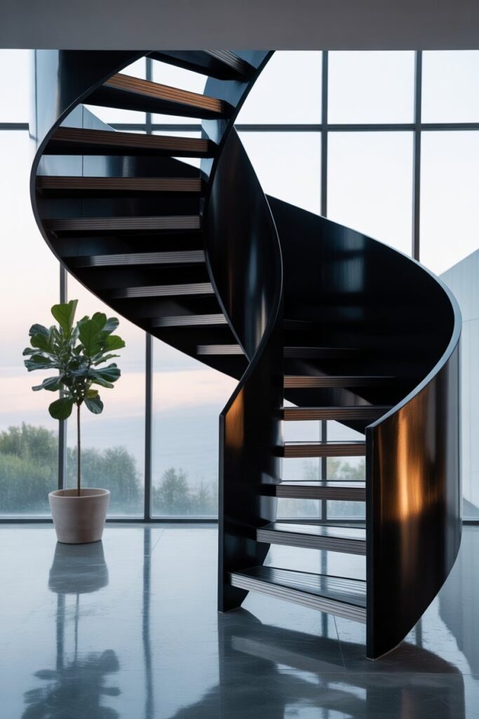 25 modern stairs design 4 25 modern stairs design spiral metal