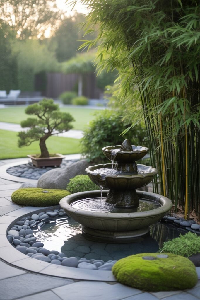 large backyard ideas 12 Large backyard ideas meditation space