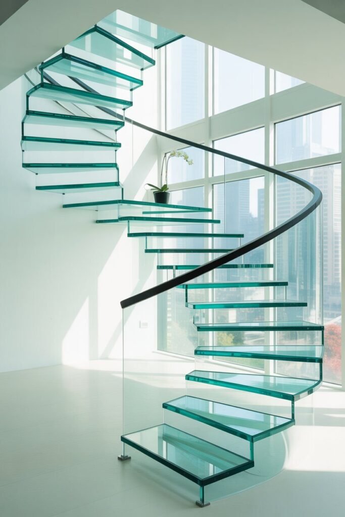 25 modern stairs design 8 25 modern stairs design glass steps