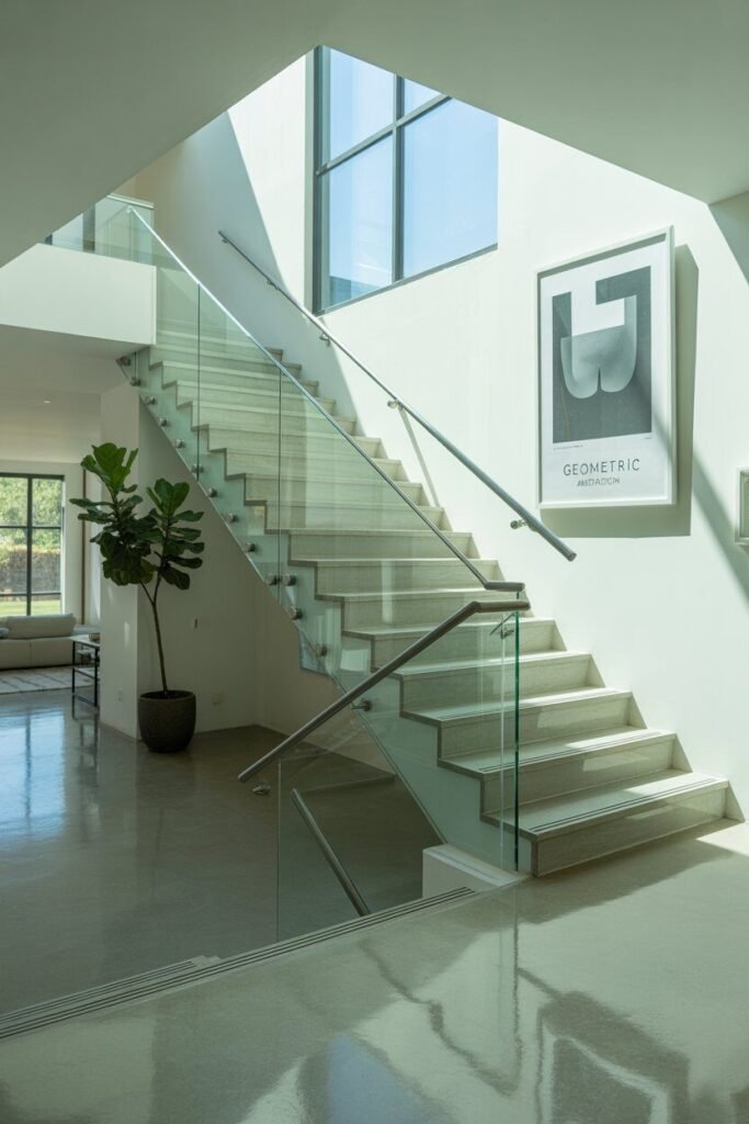 25 modern stairs design 22 25 modern stairs design glass metal