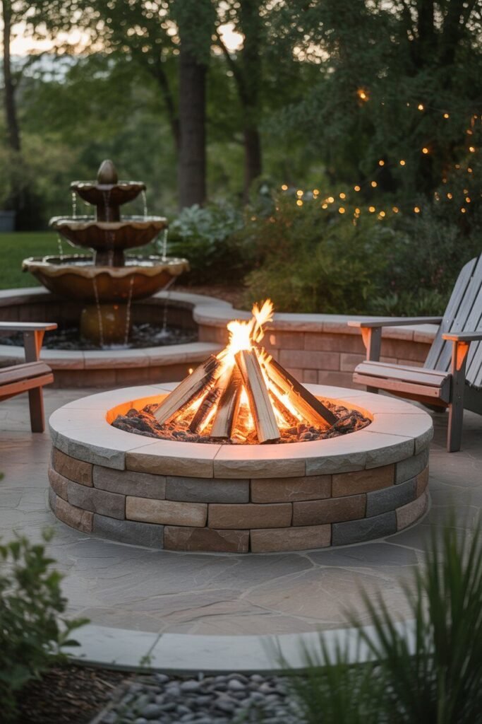 fire pit backyard 10 fire pit backyard with water feature