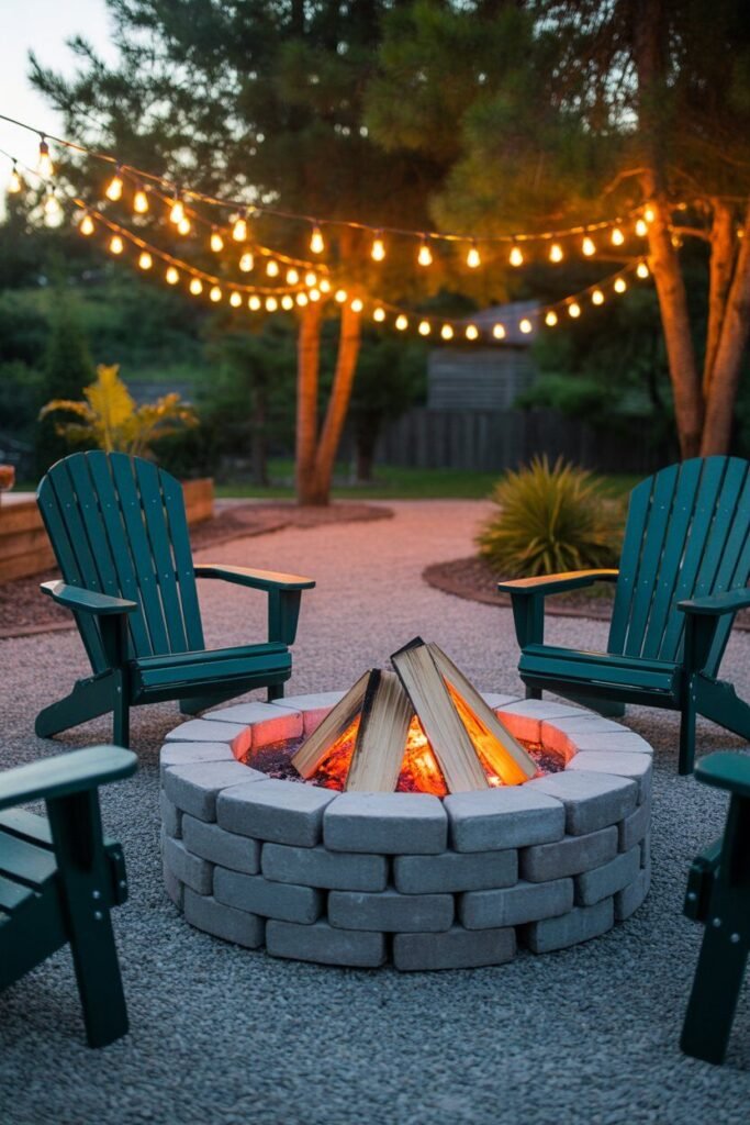 fire pit backyard 19 fire pit backyard Adirondack chairs