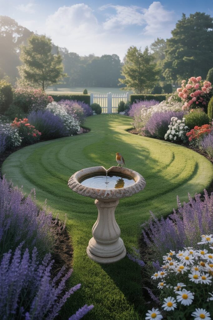 beautiful circular garden 7 beautiful circular garden with lawn