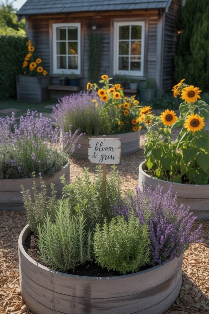 beautiful circular garden 8 beautiful circular garden with raised beds