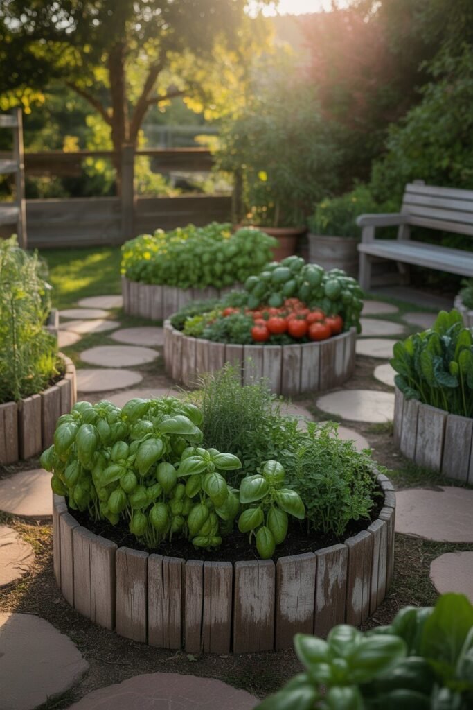 beautiful circular garden 15 beautiful circular garden with herbs