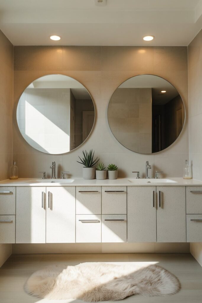 master bedroom vanity 12 Double master bedroom vanity design