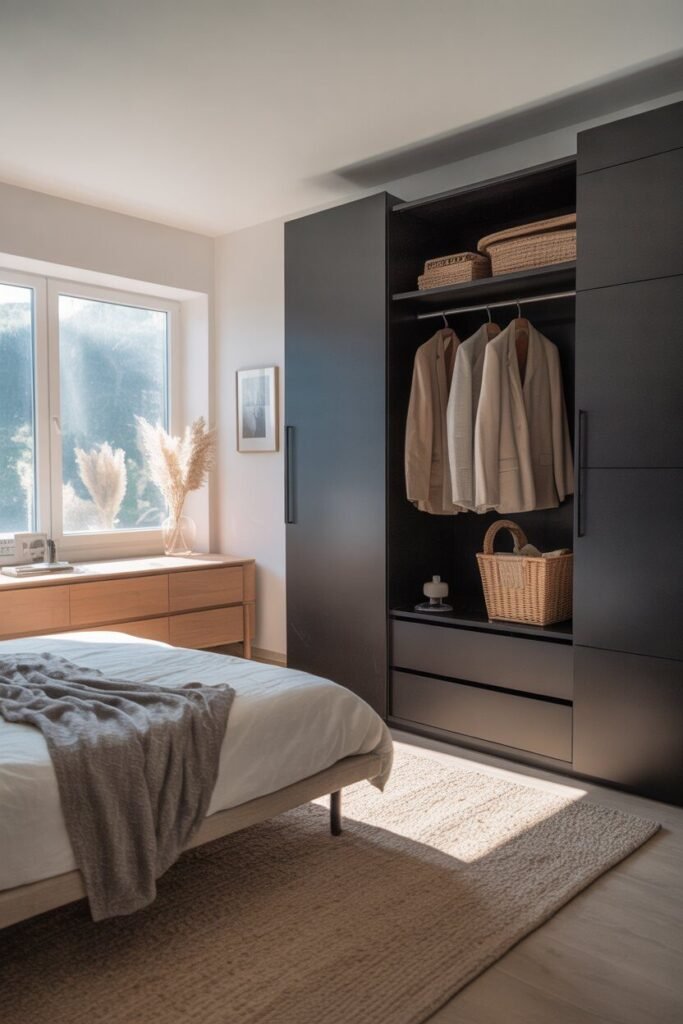 master bedroom black wardrobe 8 matte black master bedroom wardrobe