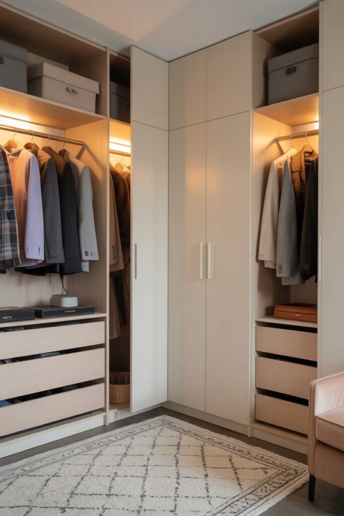 feminine stylish and modern wardrobe 9 textured feminine modern wardrobe