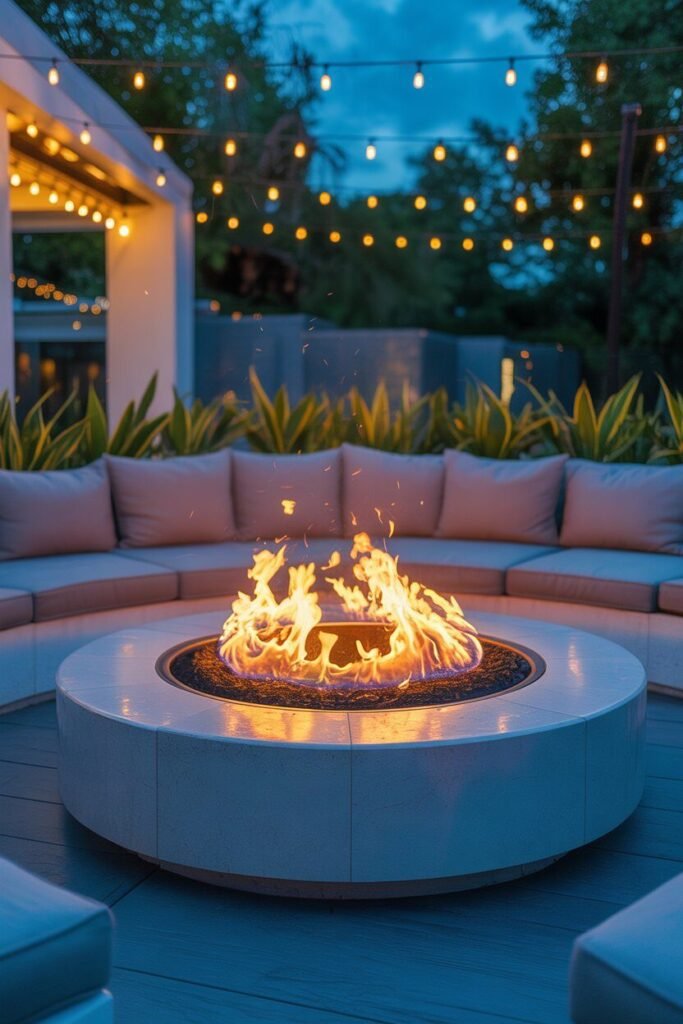 modern outdoor patio 6 modern outdoor patio fire pit