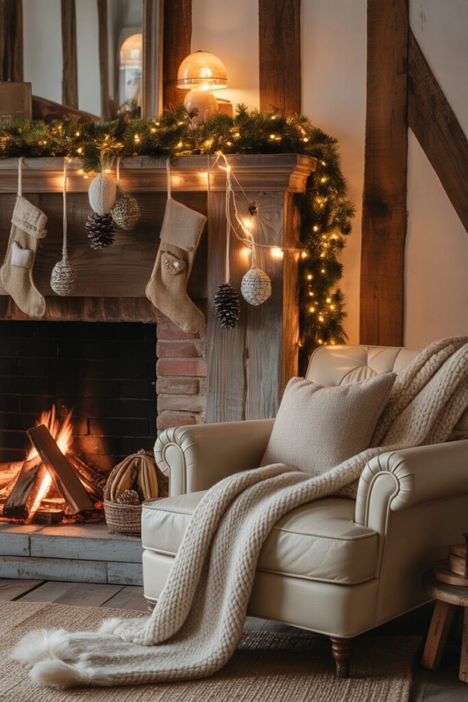 christmas decor ideas 7 Rustic farmhouse Christmas decor