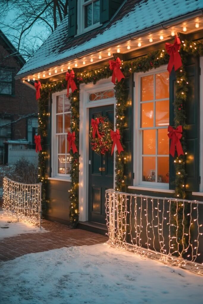 christmas decor ideas 11 Outdoor Christmas lighting decor