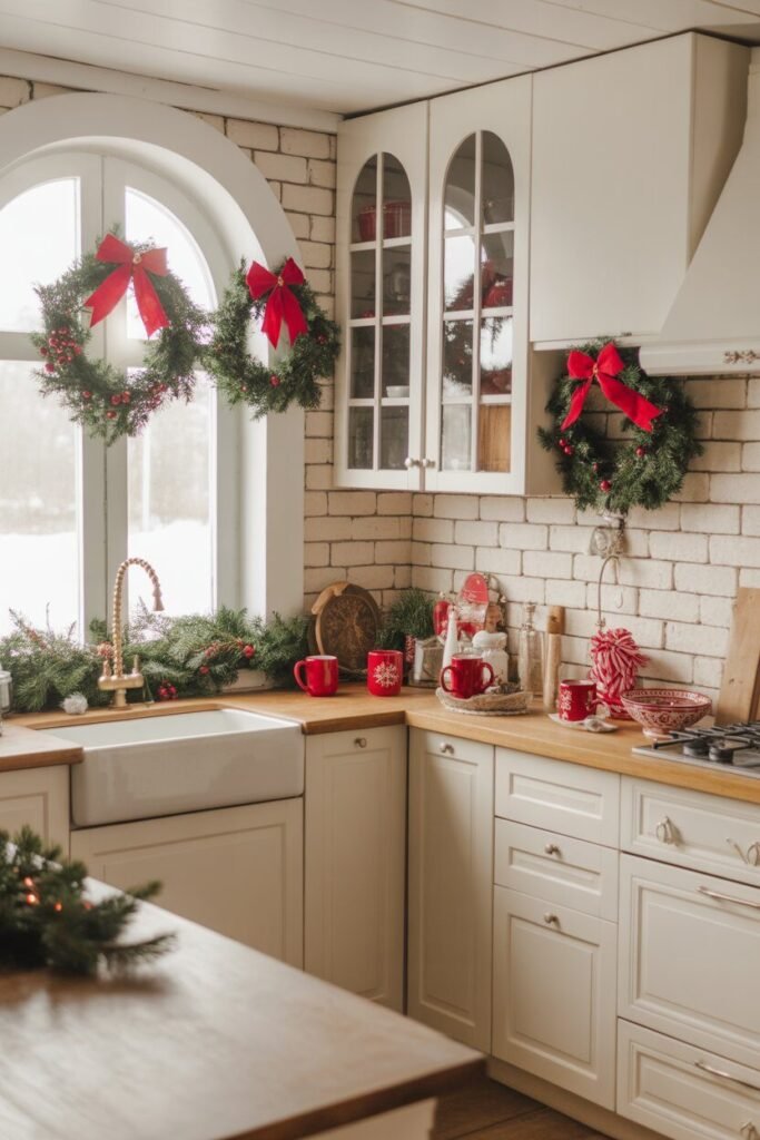 christmas decor ideas 13 Christmas kitchen decor