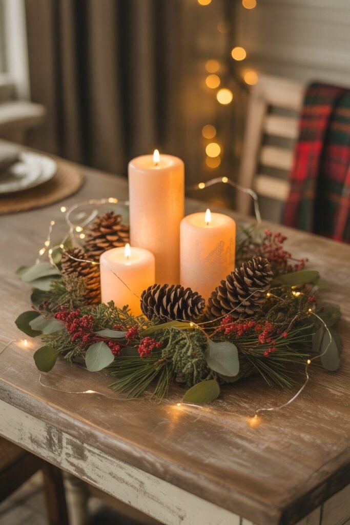 christmas decor ideas 22 DIY Christmas centerpiece decor