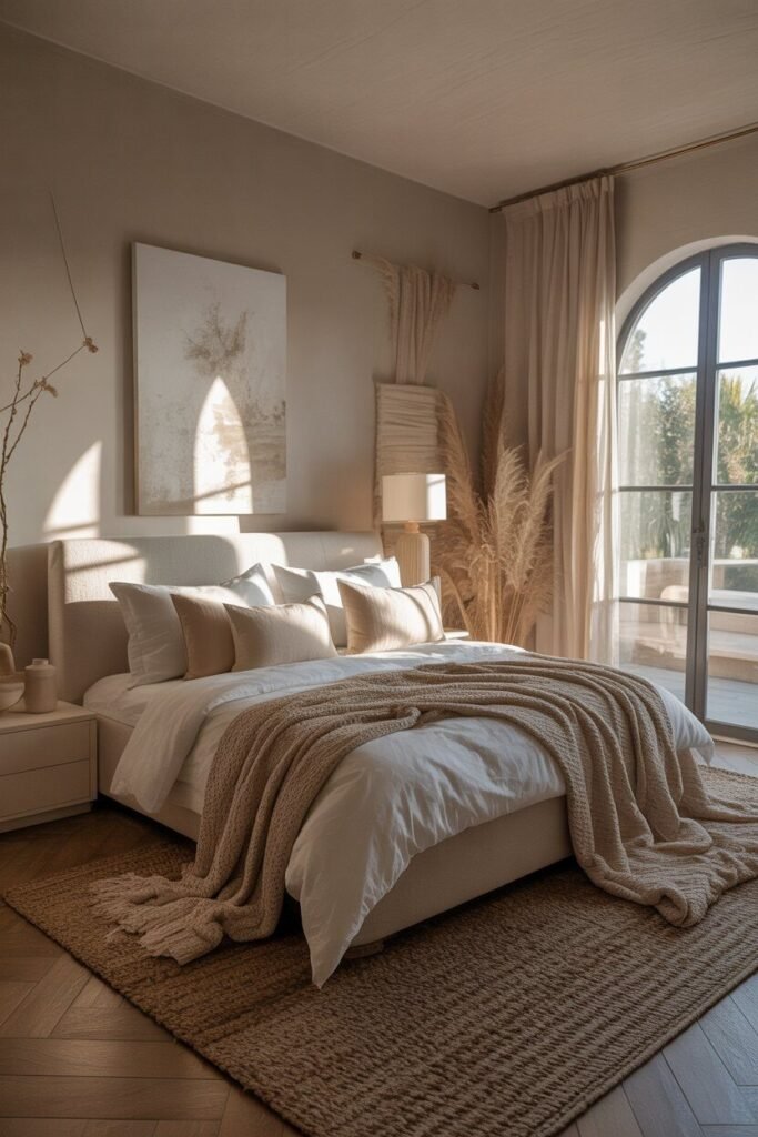 opulent luxury bedroom ideas 13 Neutral palette opulent bedroom