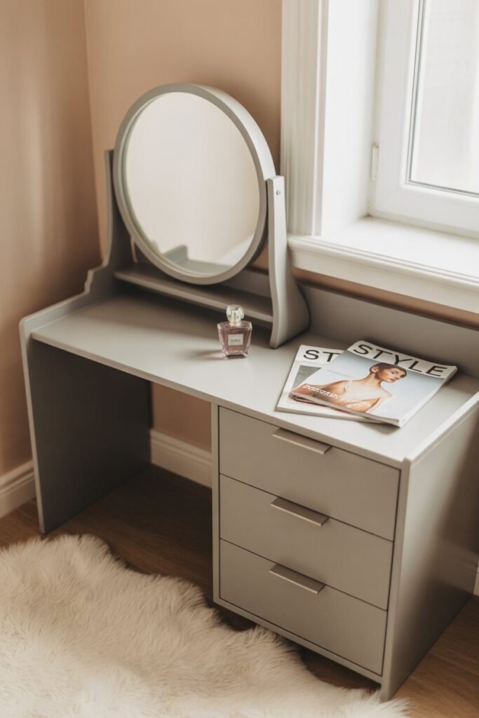 teenagers vanity 3 Small teenagers vanity setup