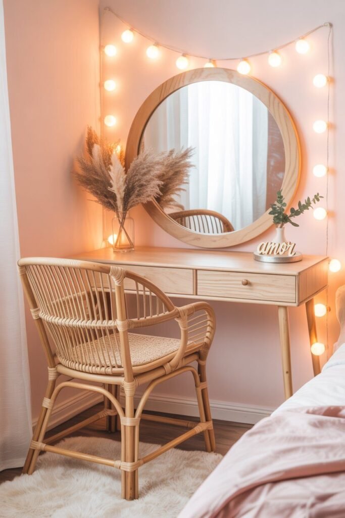 teenagers vanity 4 Boho teenagers vanity design