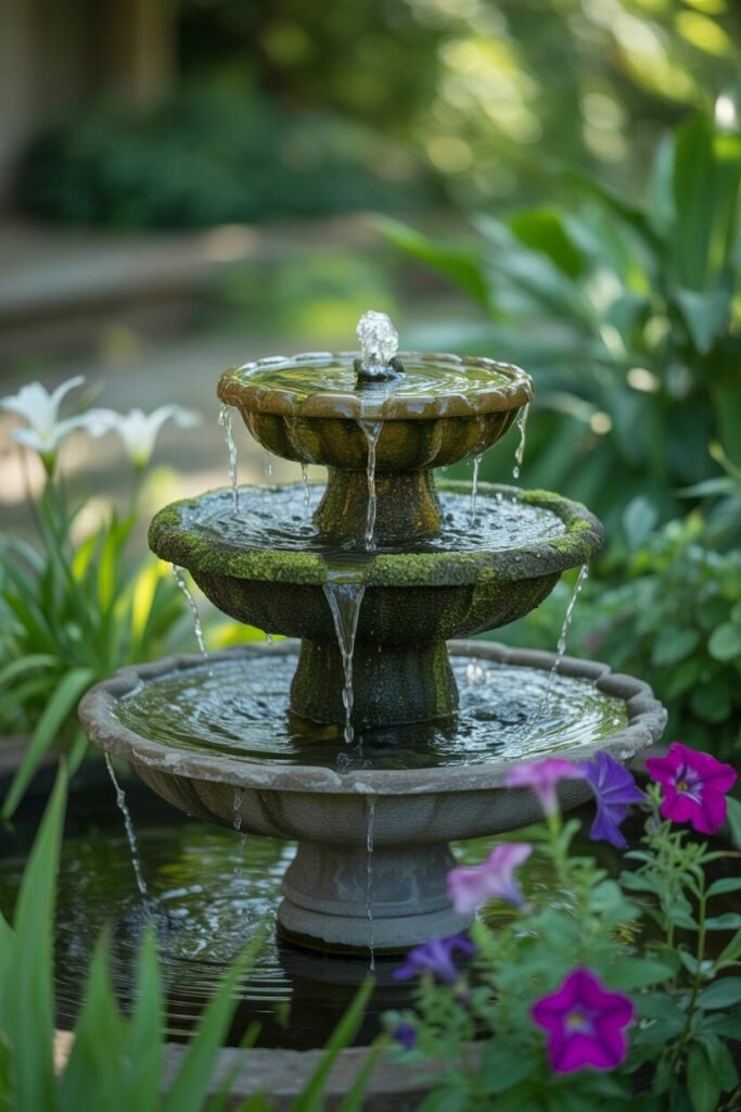 outdoor landscaping ideas 4 garden fountain outdoor landscaping ideas