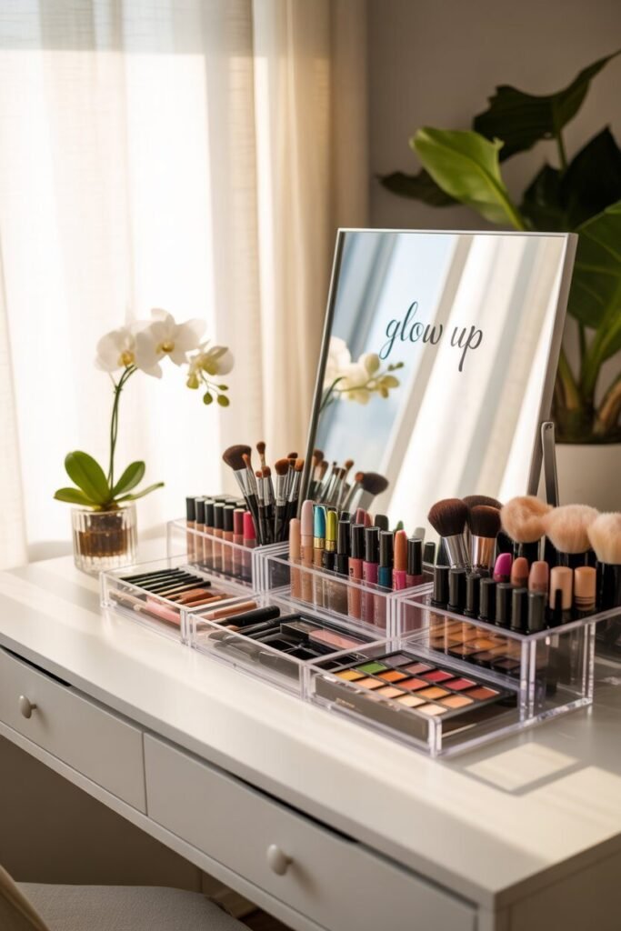 teenagers vanity 6 Teenagers vanity storage ideas