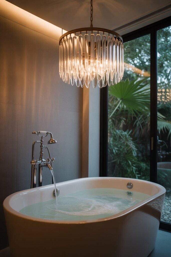 elegant luxury bathroom ideas 13 statement lighting elegant luxury bathroom ideas