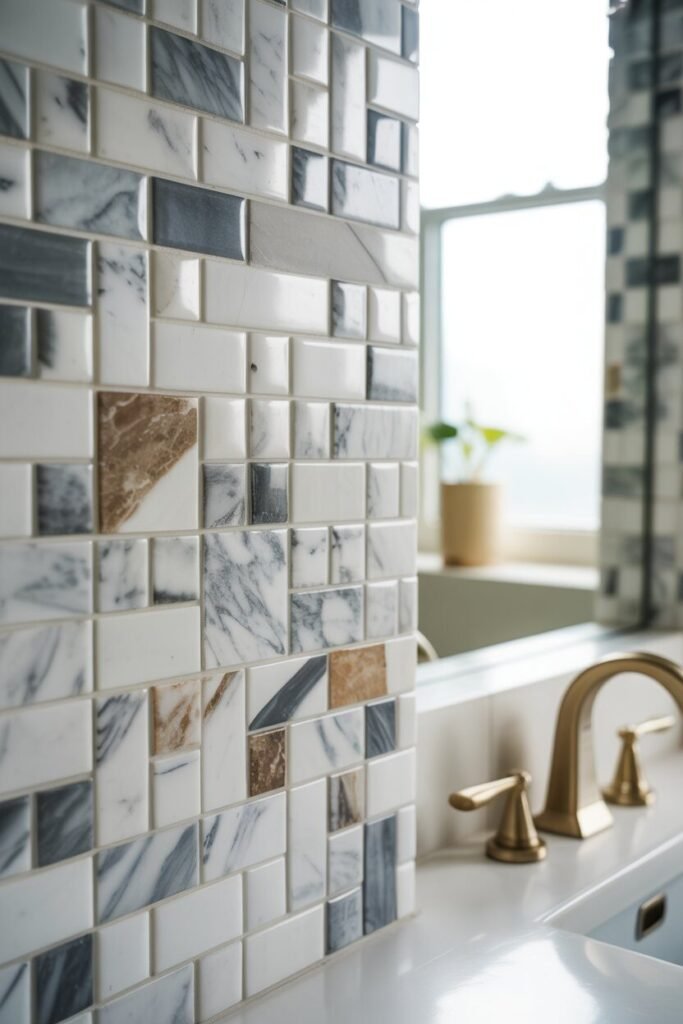 elegant luxury bathroom ideas 14 mosaic wall elegant luxury bathroom ideas