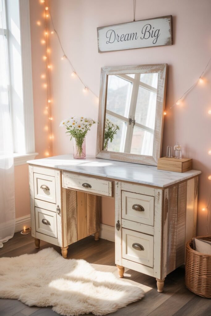 teenagers vanity 8 Affordable teenagers vanity setup