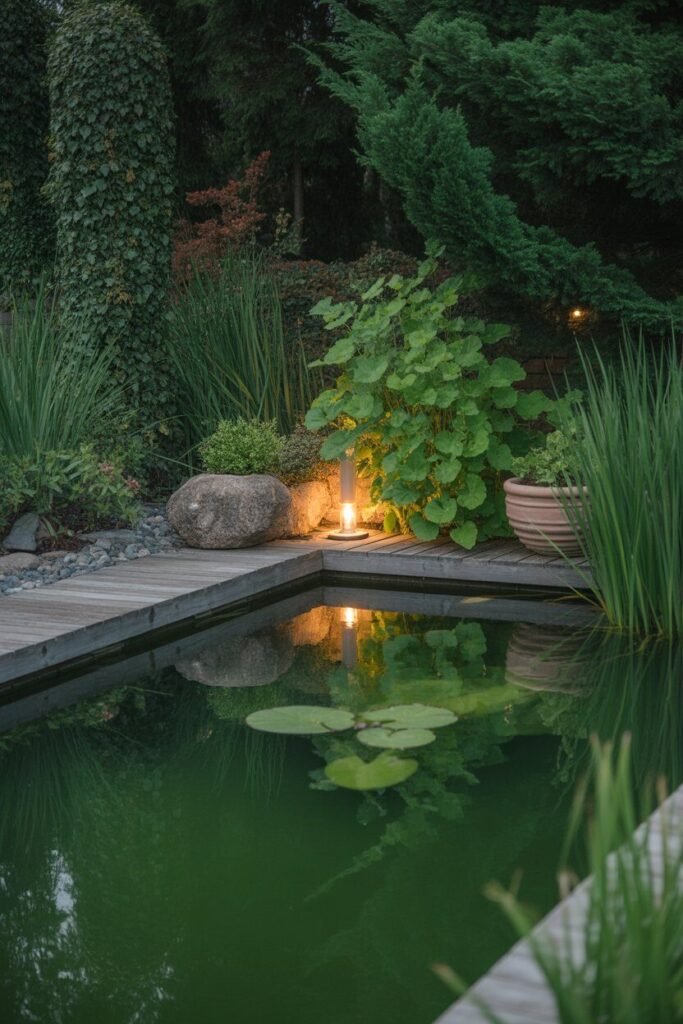 outdoor garden lighting ideas landscaping 12 water feature outdoor garden lighting ideas landscaping