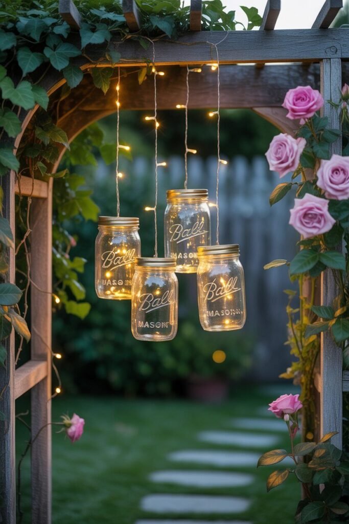 outdoor garden lighting ideas landscaping 18 mason jars outdoor garden lighting ideas landscaping