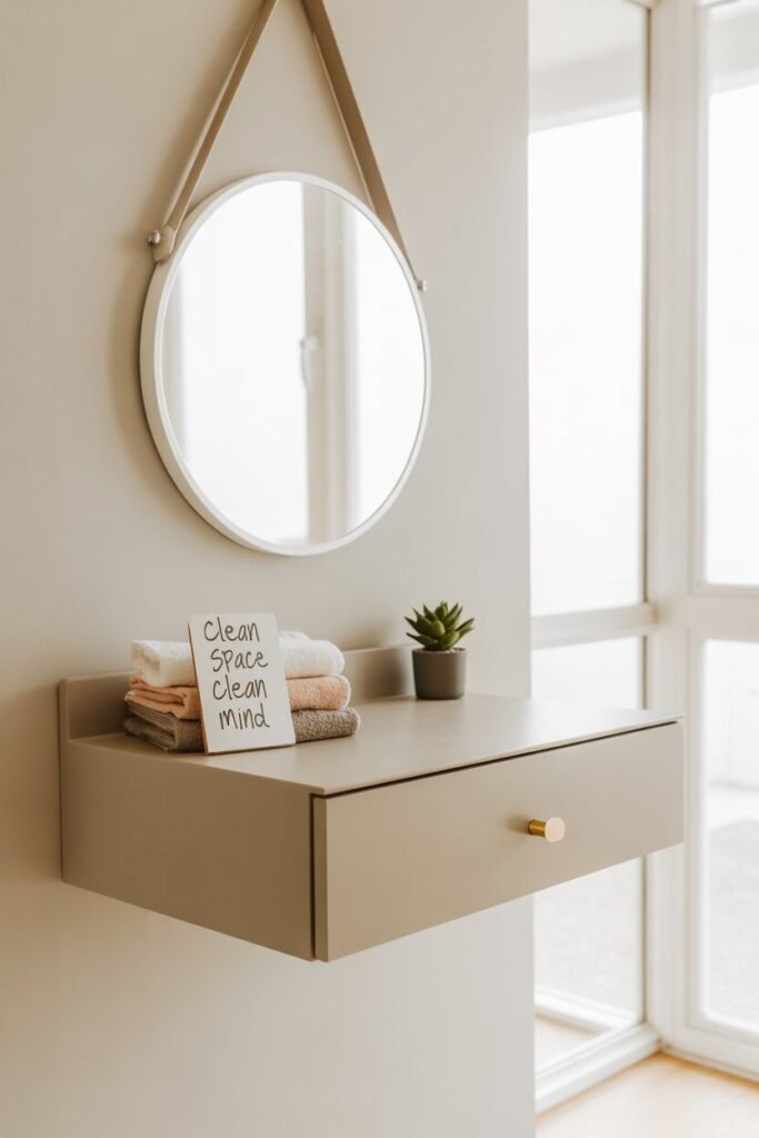teenagers vanity 14 Small space teenagers vanity