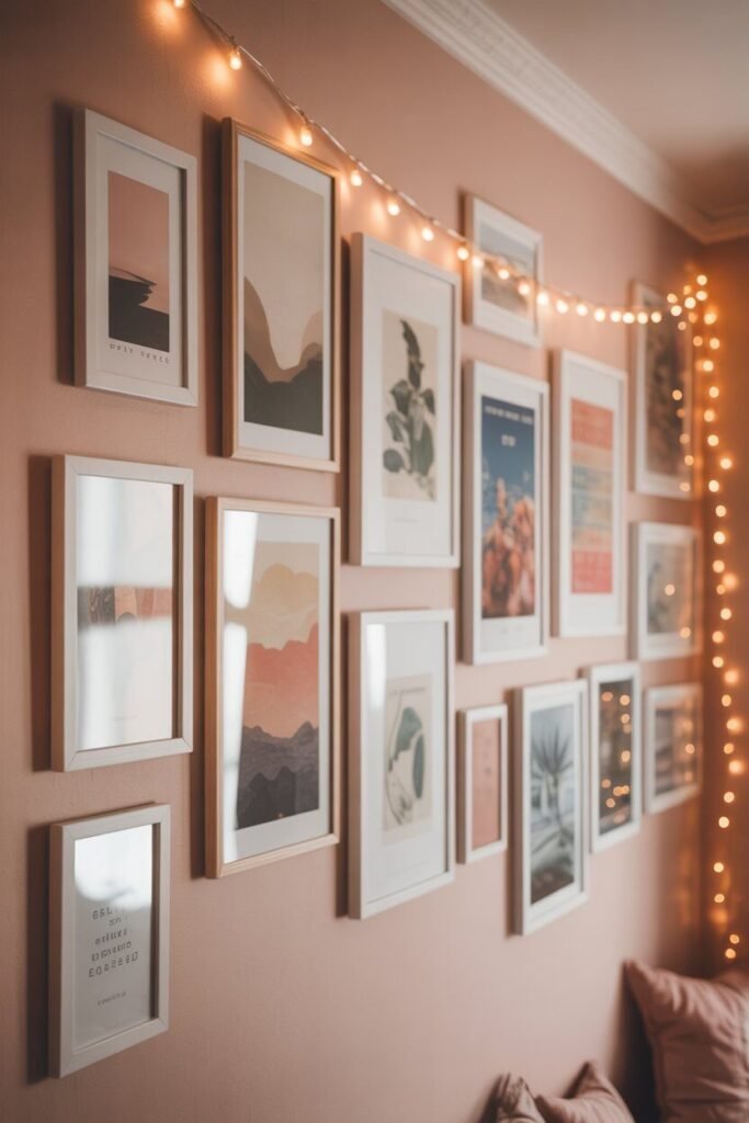 cozy aesthetic teenager room 6 Cozy aesthetic teenager room wall art