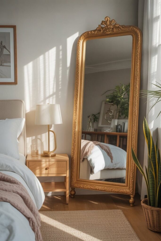 luxe bedroom ideas 10 Mirror decor for luxe bedroom ideas.