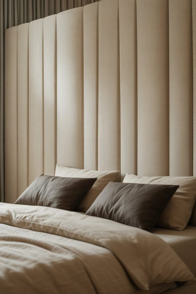 luxe bedroom ideas 21 Accent wall luxe bedroom ideas.
