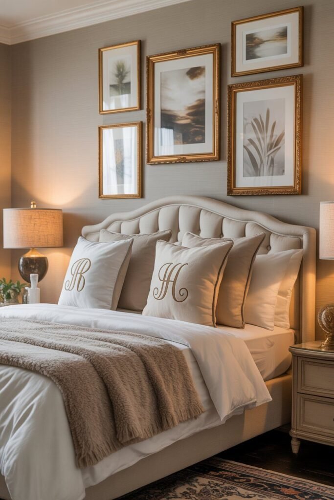 luxe bedroom ideas 23 Personalized decor luxe bedroom ideas