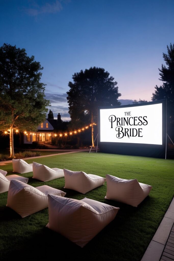 large backyard ideas 6 Large backyard ideas movie theater