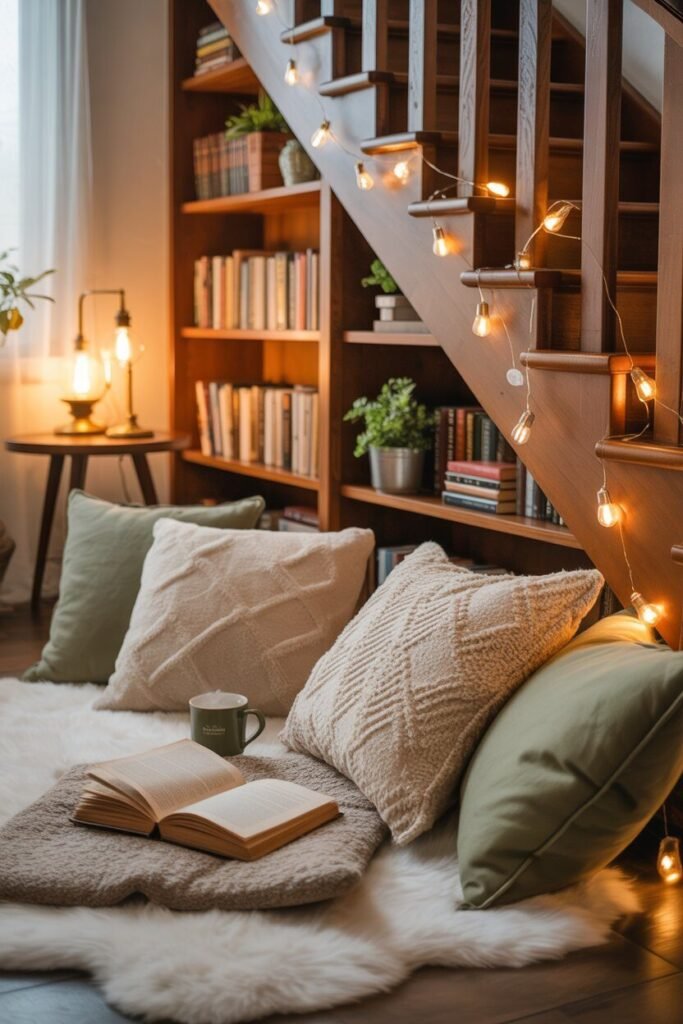 Understairs decor ideas 2 cozy reading nook understairs decor ideas