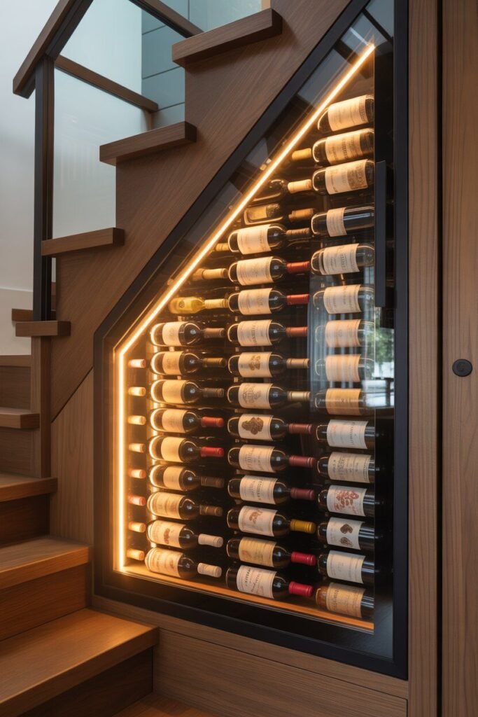 Understairs decor ideas 6 wine cellar understairs decor ideas.