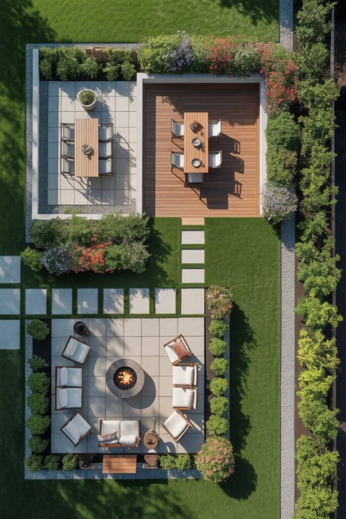 Modern backyard garden design 2 modern backyard garden design layout