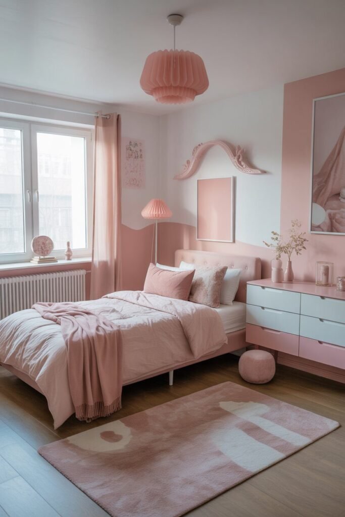 dreamy teenager room 2 Dreamy teenager room pastel colors