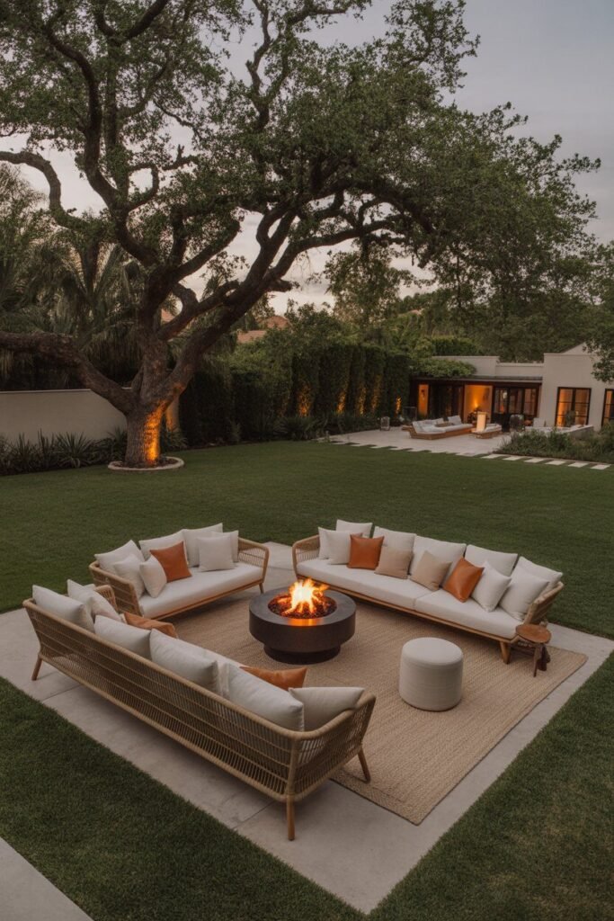 large backyard ideas 2 Large backyard ideas outdoor lounge