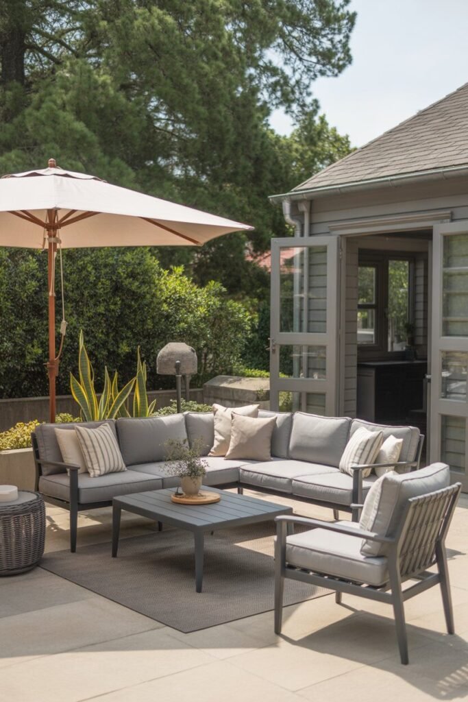 Modern backyard garden design 11  modern backyard garden design outdoor furniture