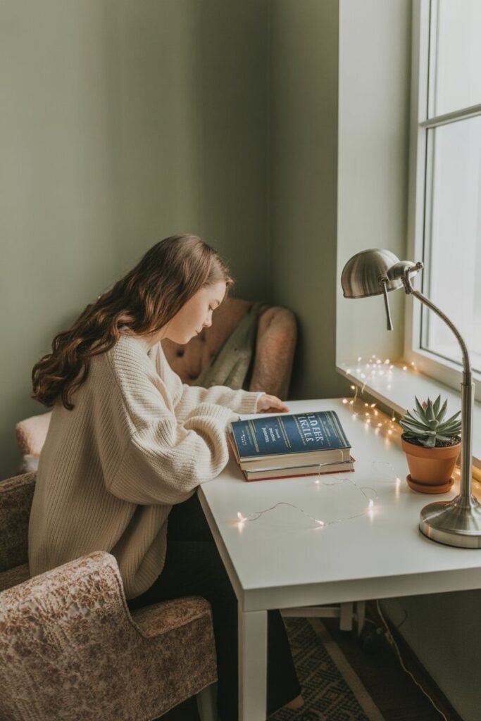 dreamy teenager room 4 Dreamy teenager room study desk