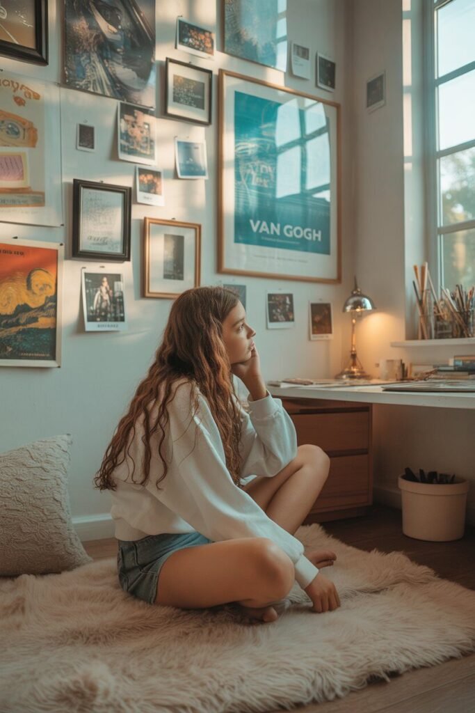 dreamy teenager room 5 Dreamy teenager room wall decor