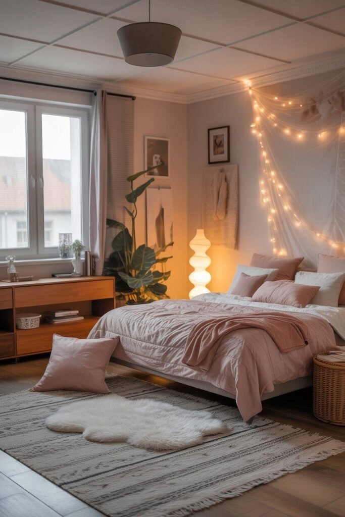 dreamy teenager room 12 Dreamy teenager room layered textures