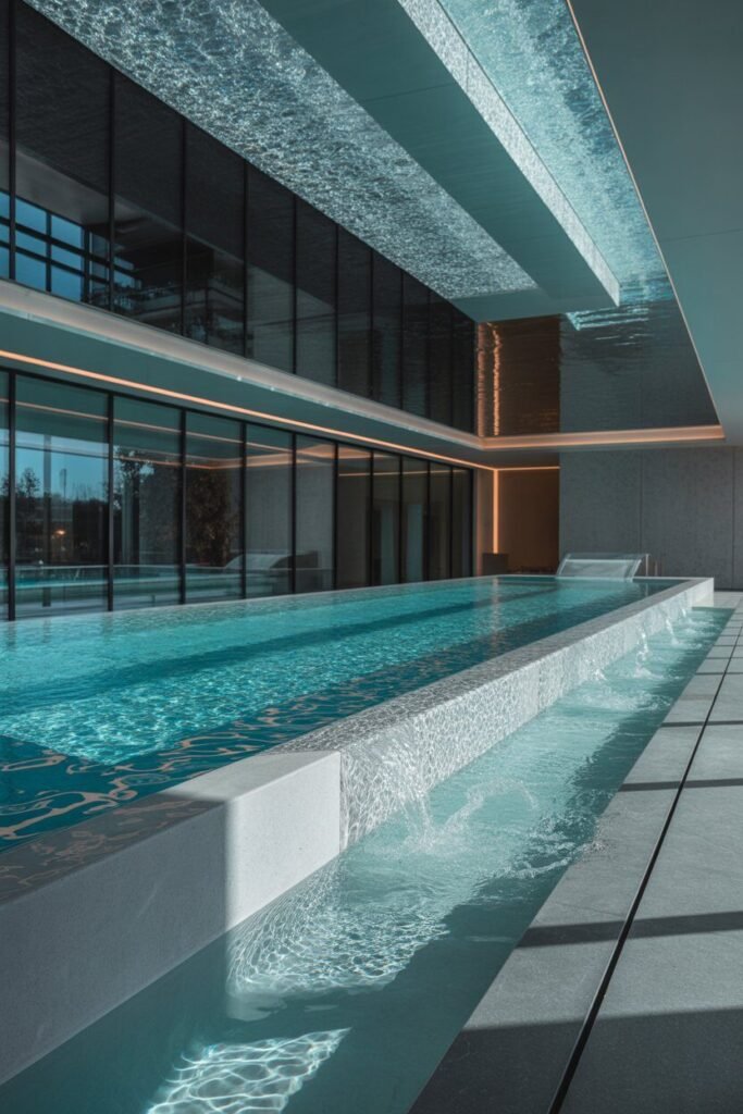 luxury indoor pool ideas 7 infinity edge luxury indoor pool ideas