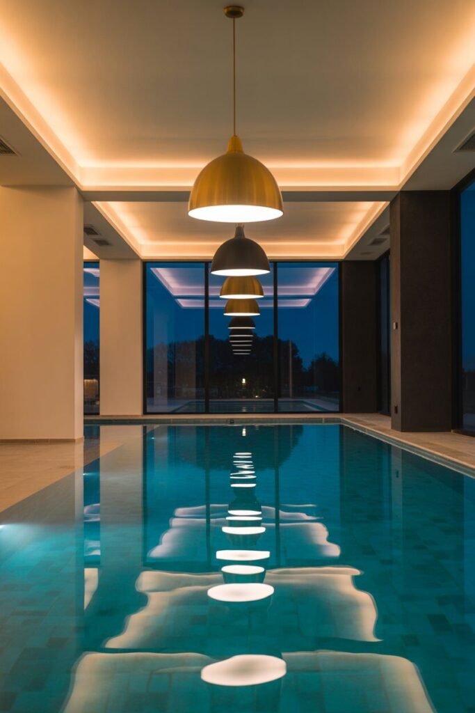 luxury indoor pool ideas 8  lighting design luxury indoor pool ideas
